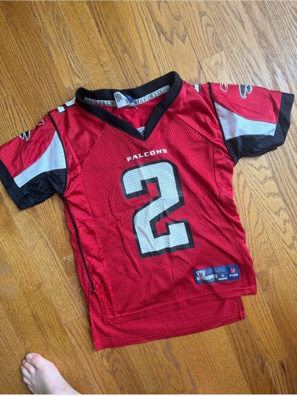 Reebok Kids' Falcons Red Football Jersey MATT RYAN